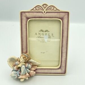 Vintage 2002 Angels Amount Us Statue Picture Frame 4x6 Photo Betty‎ Singer
